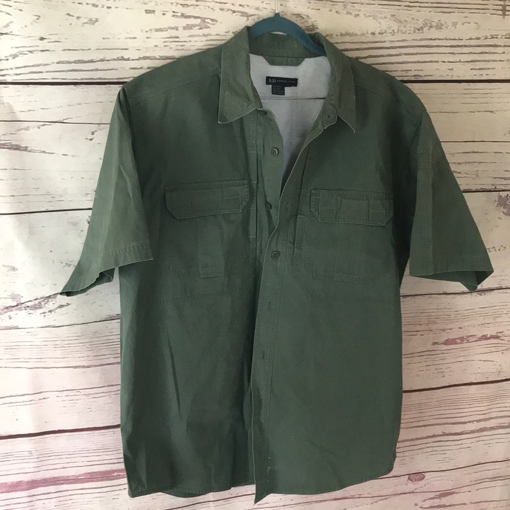 5.11 Tactical short sleeve button up work shirt